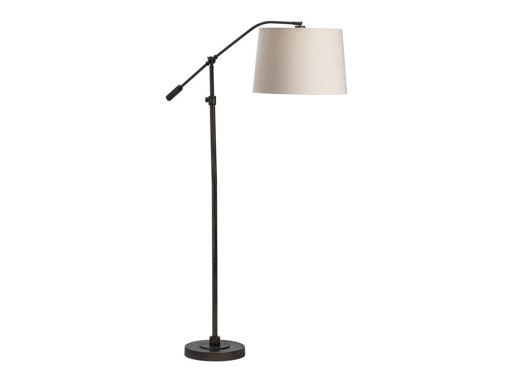 Healy Black Articulating Adjustable Floor Lamp by Crestview at Eve Furniture