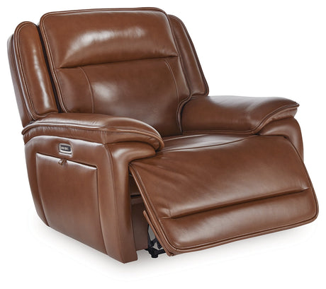Healy Pier PWR Recliner/ADJ Headrest by Ashley at Eve Furniture