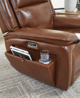 Healy Pier PWR Recliner/ADJ Headrest by Ashley at Eve Furniture