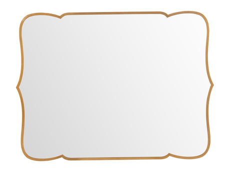 Hearst 2 Gold Wall Mirror by Crestview at Eve Furniture