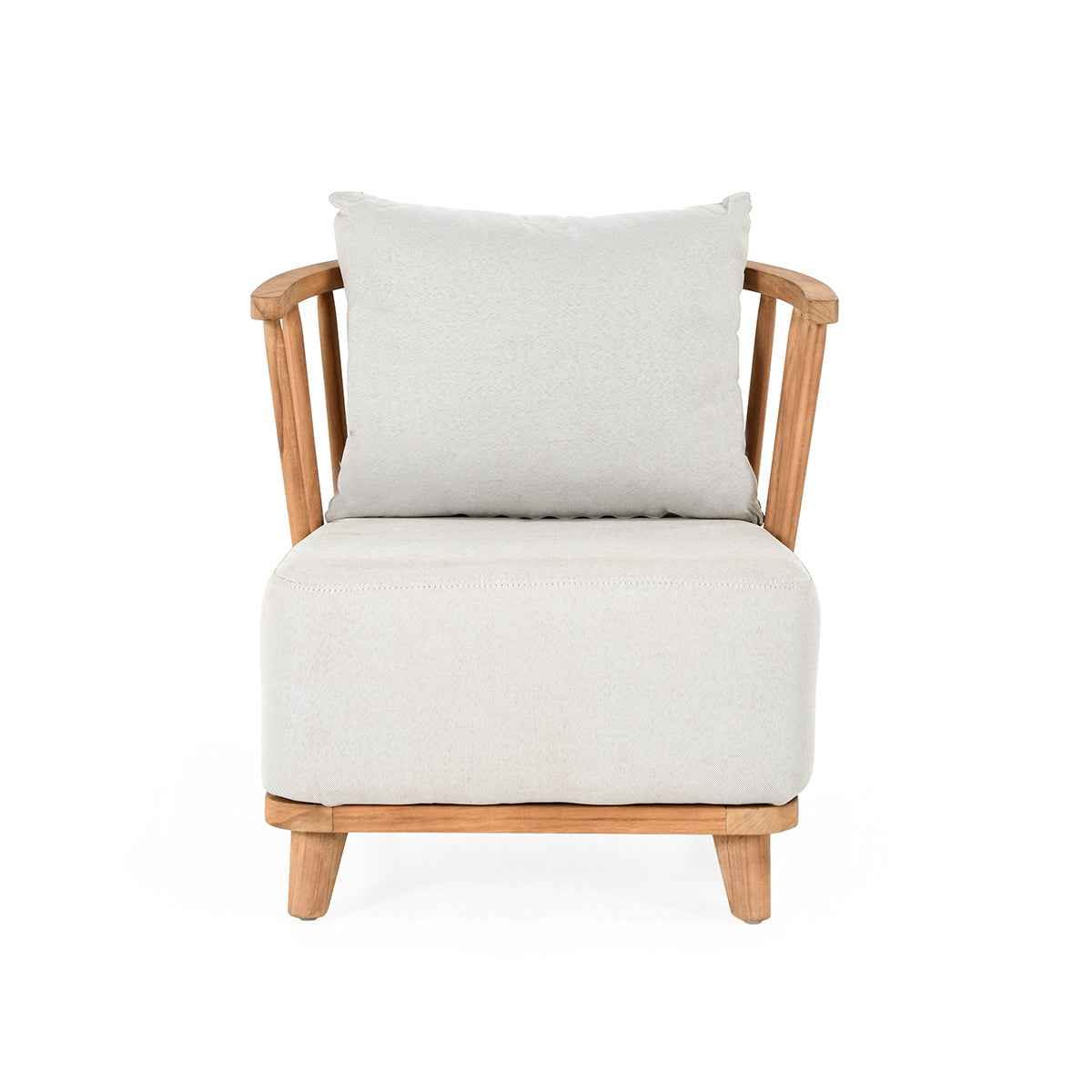 Hearst Natural Outdoor Accent Chair by Classic Home at Eve Furniture