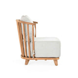 Hearst Natural Outdoor Accent Chair by Classic Home at Eve Furniture