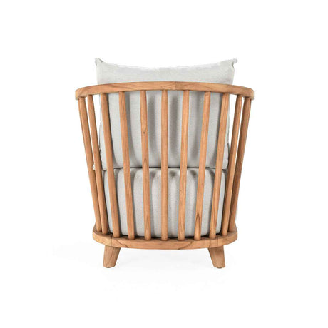 Hearst Natural Outdoor Accent Chair by Classic Home at Eve Furniture