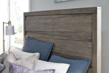 Hearst Solid Wood Full Panel Bed in Sahara Tan by Modus Furniture at Eve Furniture