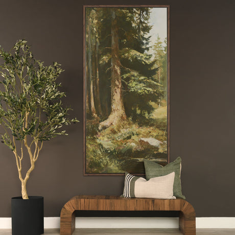 Heart of the Forest I by Mercana Studio Hand-Embellished Textured Framed Canvas Artwork by Mercana at Eve Furniture