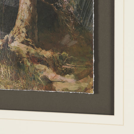 Heart of the Forest II by Mercana Studio Textured Framed Artwork Matted under Glass by Mercana at Eve Furniture