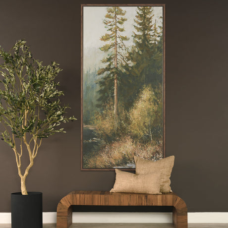 Heart of the Forest III by Mercana Studio Hand-Embellished Textured Framed Canvas Artwork by Mercana at Eve Furniture
