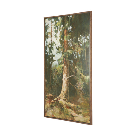 Heart of the Forest IV by Mercana Studio Hand-Embellished Textured Framed Canvas Artwork by Mercana at Eve Furniture