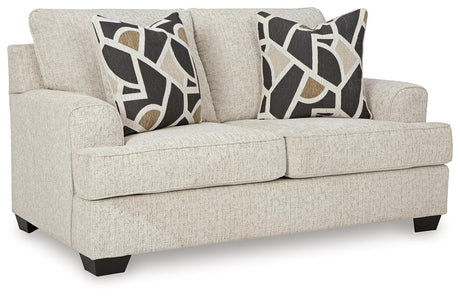 Heartcort Quartz Loveseat by Ashley at Eve Furniture
