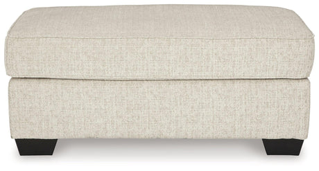 Heartcort Quartz Ottoman by Ashley at Eve Furniture