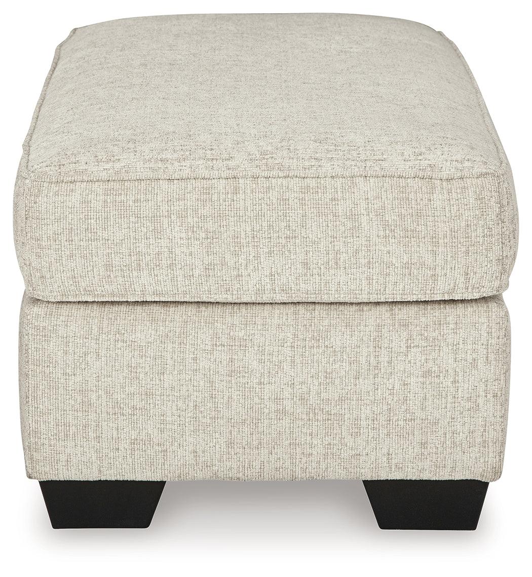 Heartcort Quartz Ottoman by Ashley at Eve Furniture