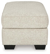 Heartcort Quartz Ottoman by Ashley at Eve Furniture