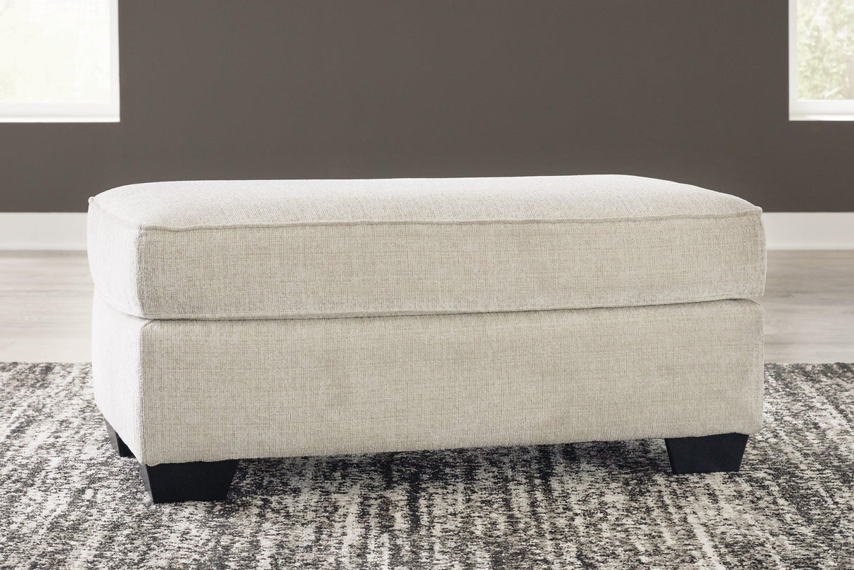 Heartcort Quartz Ottoman by Ashley at Eve Furniture