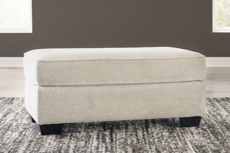 Heartcort Quartz Ottoman by Ashley at Eve Furniture