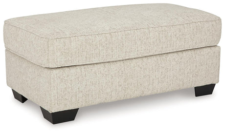 Heartcort Quartz Ottoman by Ashley at Eve Furniture