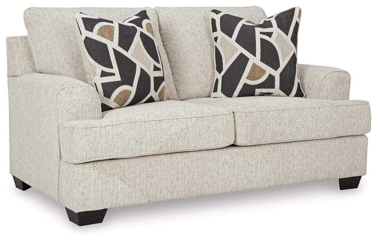 Heartcort Quartz Loveseat by Ashley at Eve Furniture