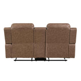 Hearth Brown 3-Piece Reclining Living Room Set by Homelegance at Eve Furniture