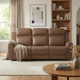 Hearth Brown Double Reclining Sofa by Homelegance at Eve Furniture