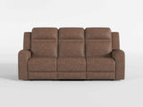 Hearth Brown Double Reclining Sofa by Homelegance at Eve Furniture