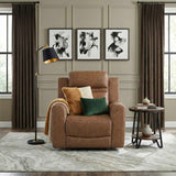 Hearth Brown Reclining Chair by Homelegance at Eve Furniture