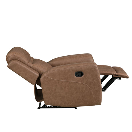 Hearth Brown Reclining Chair by Homelegance at Eve Furniture