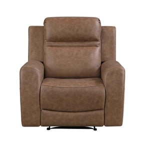Hearth Brown Reclining Chair by Homelegance at Eve Furniture