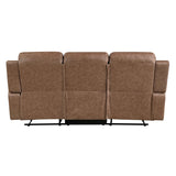 Hearth Brown Reclining Living Room Set by Homelegance at Eve Furniture