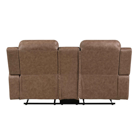 Hearth Brown Reclining Living Room Set by Homelegance at Eve Furniture