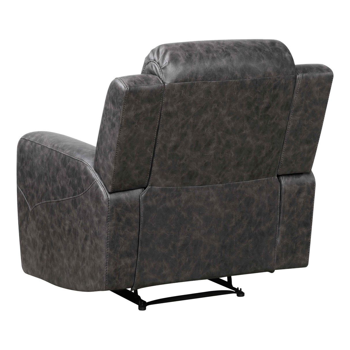 Hearth Charcoal Reclining Chair by Homelegance at Eve Furniture
