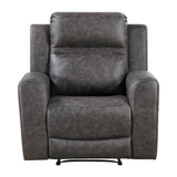 Hearth Charcoal Reclining Living Room Set by Homelegance at Eve Furniture