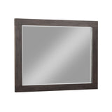 Heath Beveled Glass Mirror in Basalt Grey by Modus Furniture at Eve Furniture
