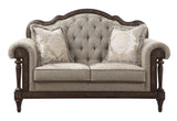 Heath Court Brown 2-Piece Living Room Set by Homelegance at Eve Furniture