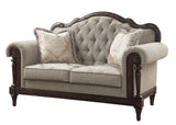 Heath Court Brown 2-Piece Living Room Set by Homelegance at Eve Furniture