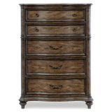Heath Court Brown Oak Chest by Homelegance at Eve Furniture