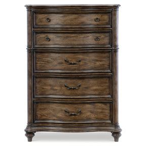 Heath Court Brown Oak Chest by Homelegance at Eve Furniture