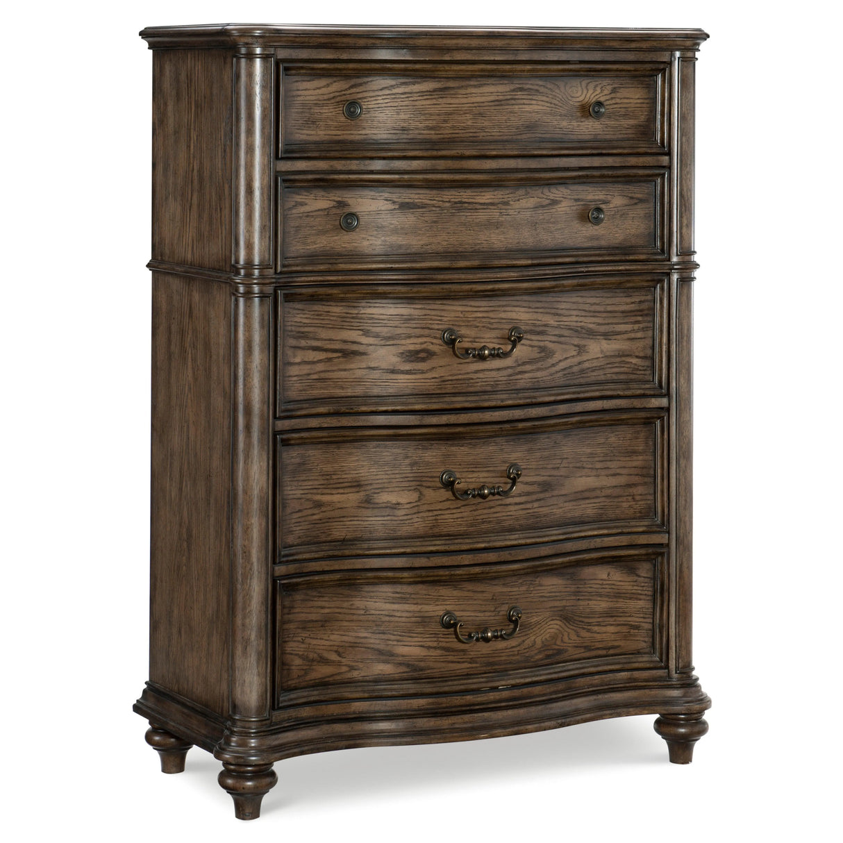Heath Court Brown Oak Chest by Homelegance at Eve Furniture