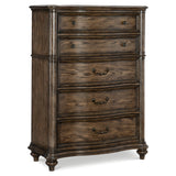 Heath Court Brown Oak Chest by Homelegance at Eve Furniture