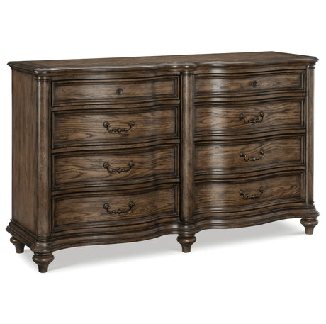 Heath Court Brown Oak Dresser by Homelegance at Eve Furniture