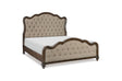 Heath Court Brown Oak King Panel Bed by Homelegance at Eve Furniture
