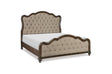 Heath Court Brown Oak King Panel Bed by Homelegance at Eve Furniture