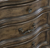 Heath Court Brown Oak Panel Bedroom Set by Homelegance at Eve Furniture