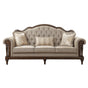 Heath Court Brown Oak Sofa by Homelegance at Eve Furniture
