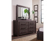 Heath Six Drawer Dresser in Basalt Grey by Modus Furniture at Eve Furniture