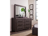 Heath Six Drawer Dresser in Basalt Grey by Modus Furniture at Eve Furniture