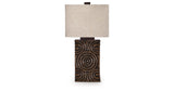 Heathbury Antique Brown Table Lamp by ASHLEY FURNITURE at Eve Furniture