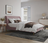 Heather Full-Size Bed in Blush by Manhattan Comfort at Eve Furniture