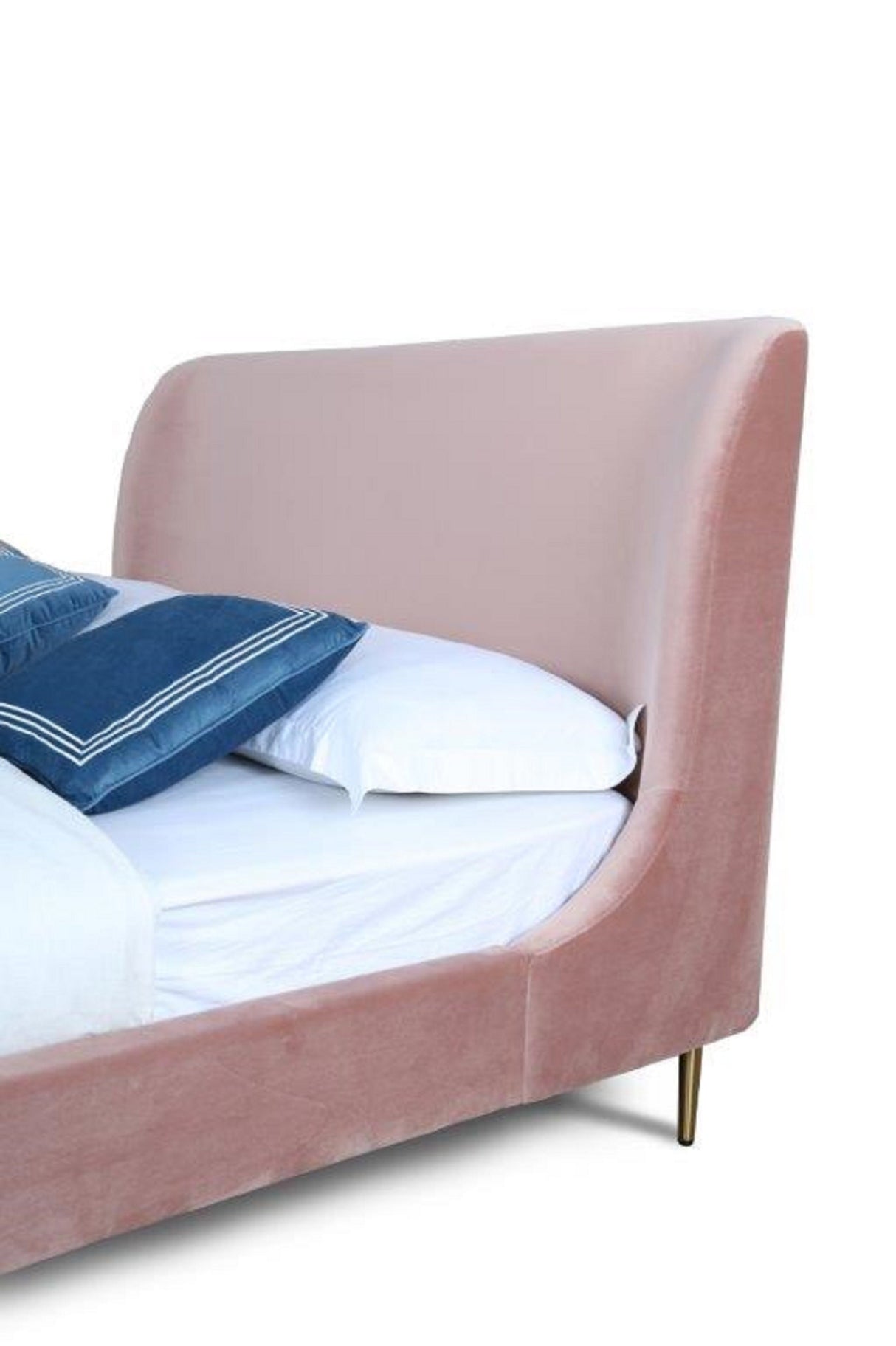 Heather Full-Size Bed in Blush by Manhattan Comfort at Eve Furniture