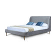 Heather Full-Size Bed in Grey by Manhattan Comfort at Eve Furniture