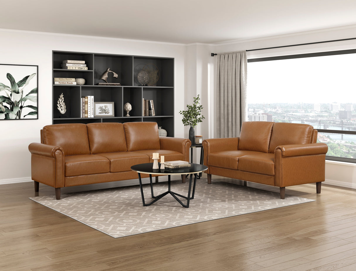 Hector Brown Living Room Set by Homelegance at Eve Furniture