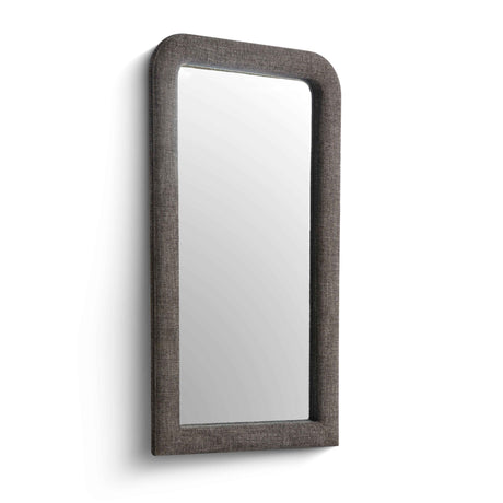 Heidi 43"X78" Upholstered Oversized Floor Mirror by TOV Furniture at Eve Furniture